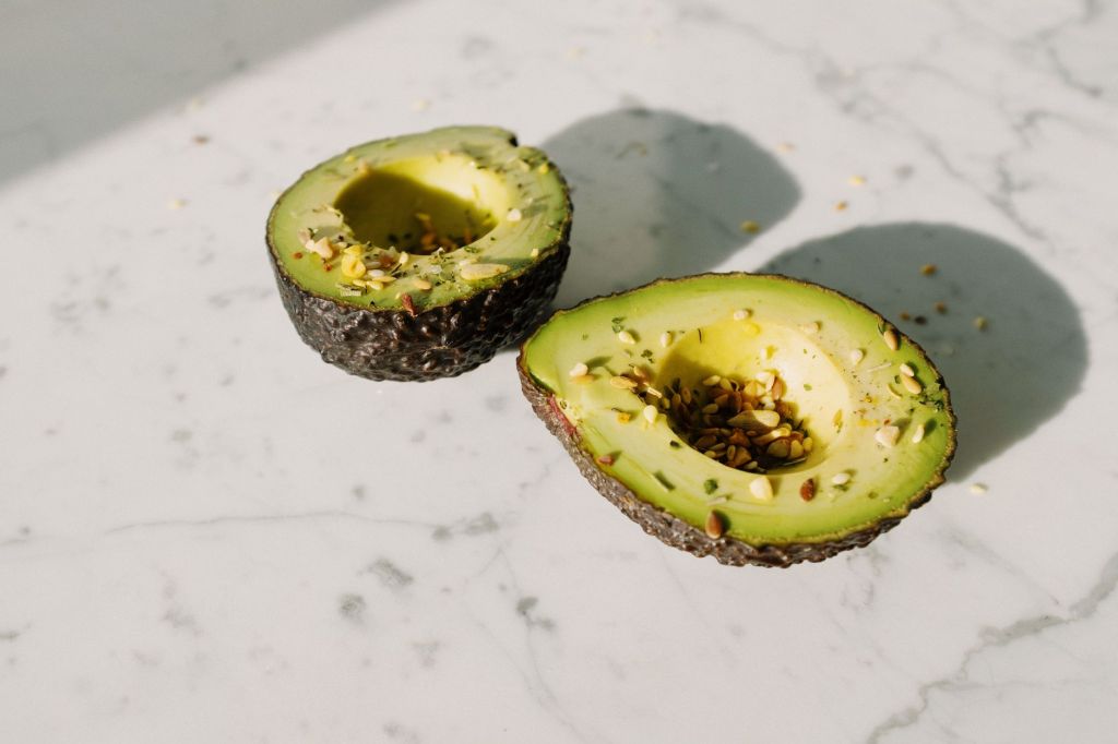 Aguacate y semillas